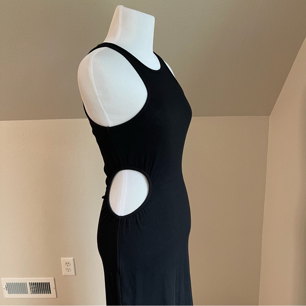Rasha Ribbed Jersey Cutout Maxi Dress by French Connection - Picture 5 of 11